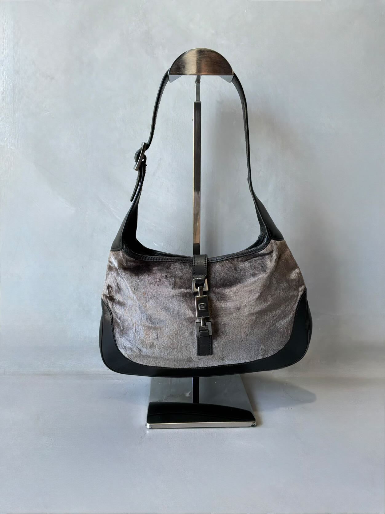 Gucci Tom Ford Era Velvet Jackie Bag