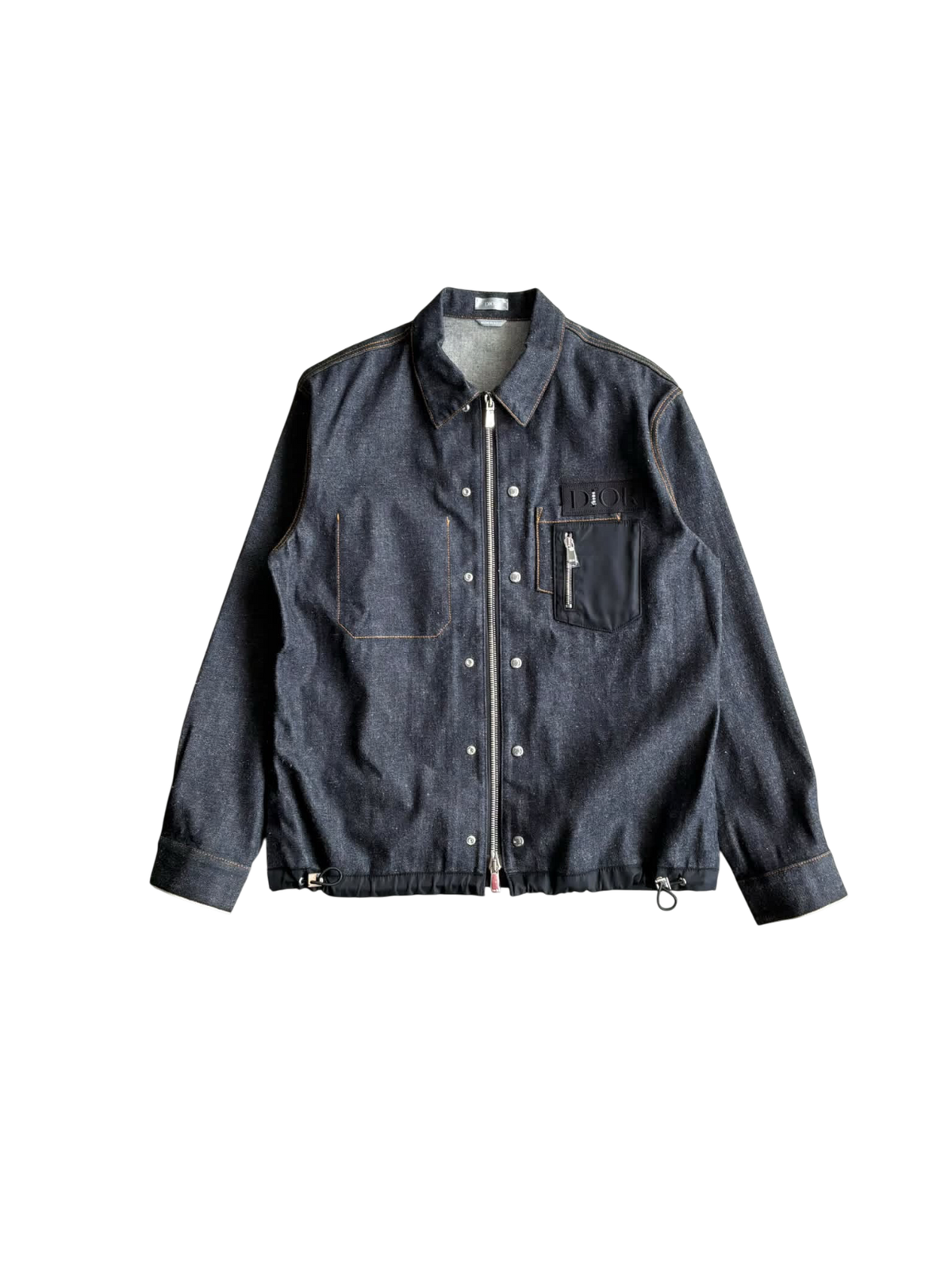 Dior X Sacai Signature Logo Denim Jacket