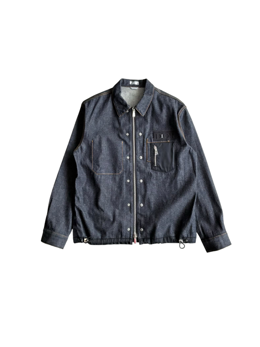 Dior X Sacai Signature Logo Denim Jacket