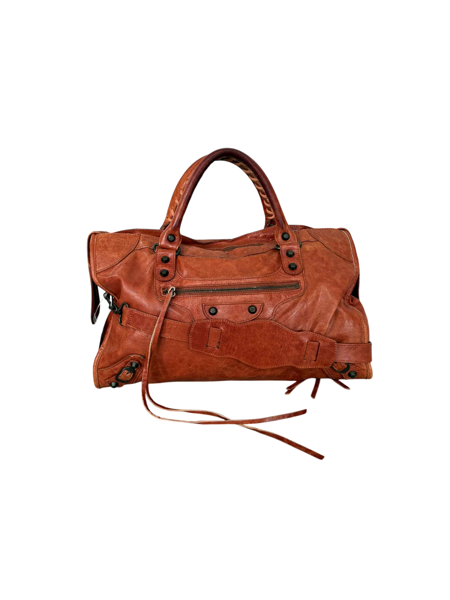 Balenciaga City Orange Classic Bag