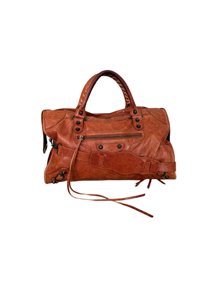 Balenciaga City Orange Classic Bag