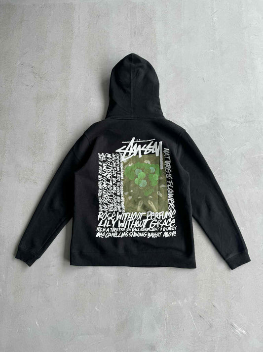 Stussy Camelias Black Hoodie