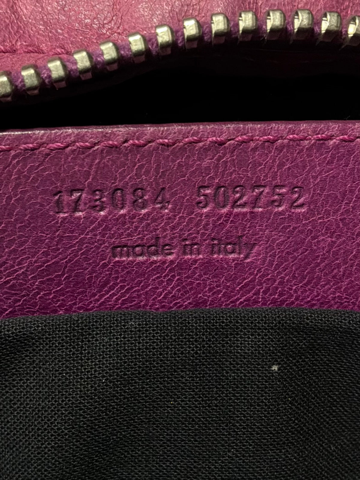 Balenciaga Classic City  Pink on Silver Giant 21 Lambskin Bag