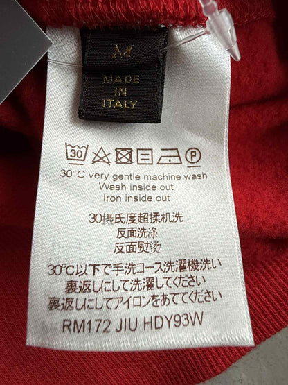 Louis Vuitton X Supreme Spellout Red Sweater