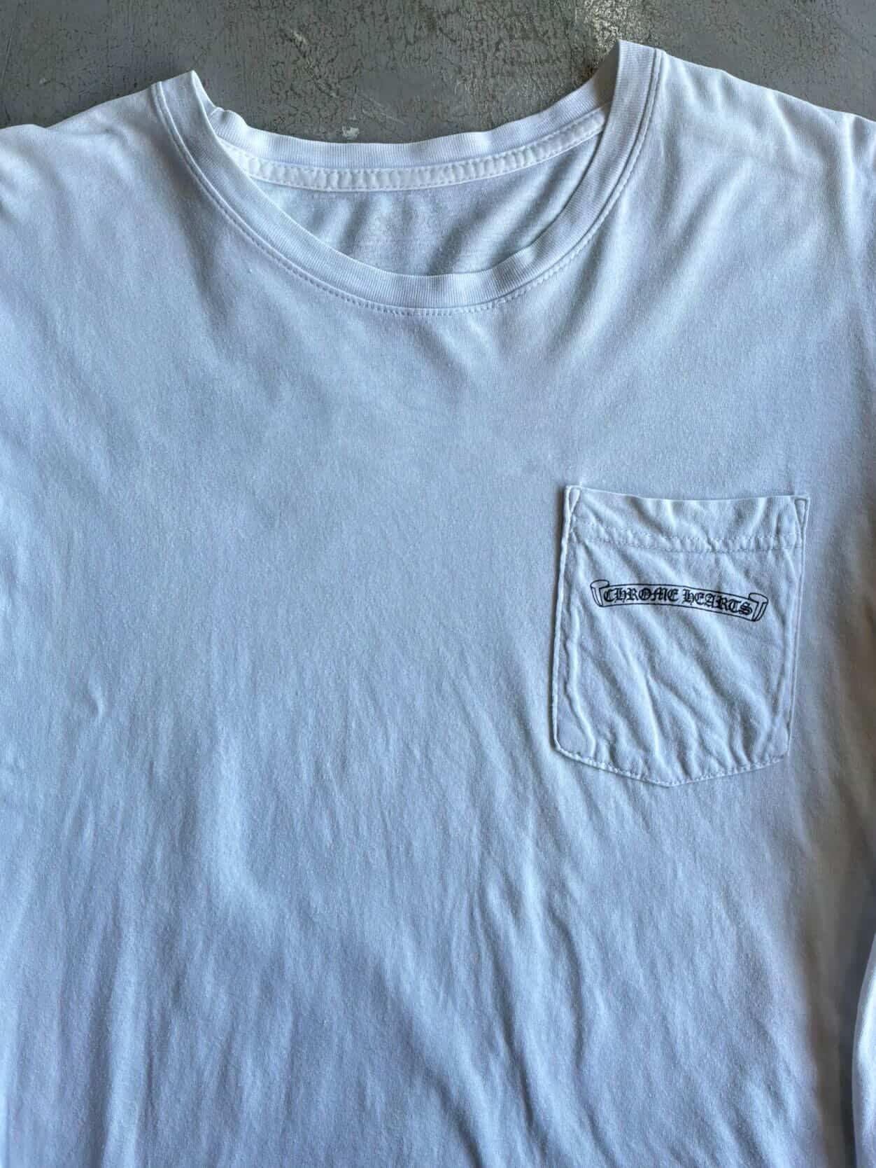Chrome Hearts Scroll Logo Longsleeves