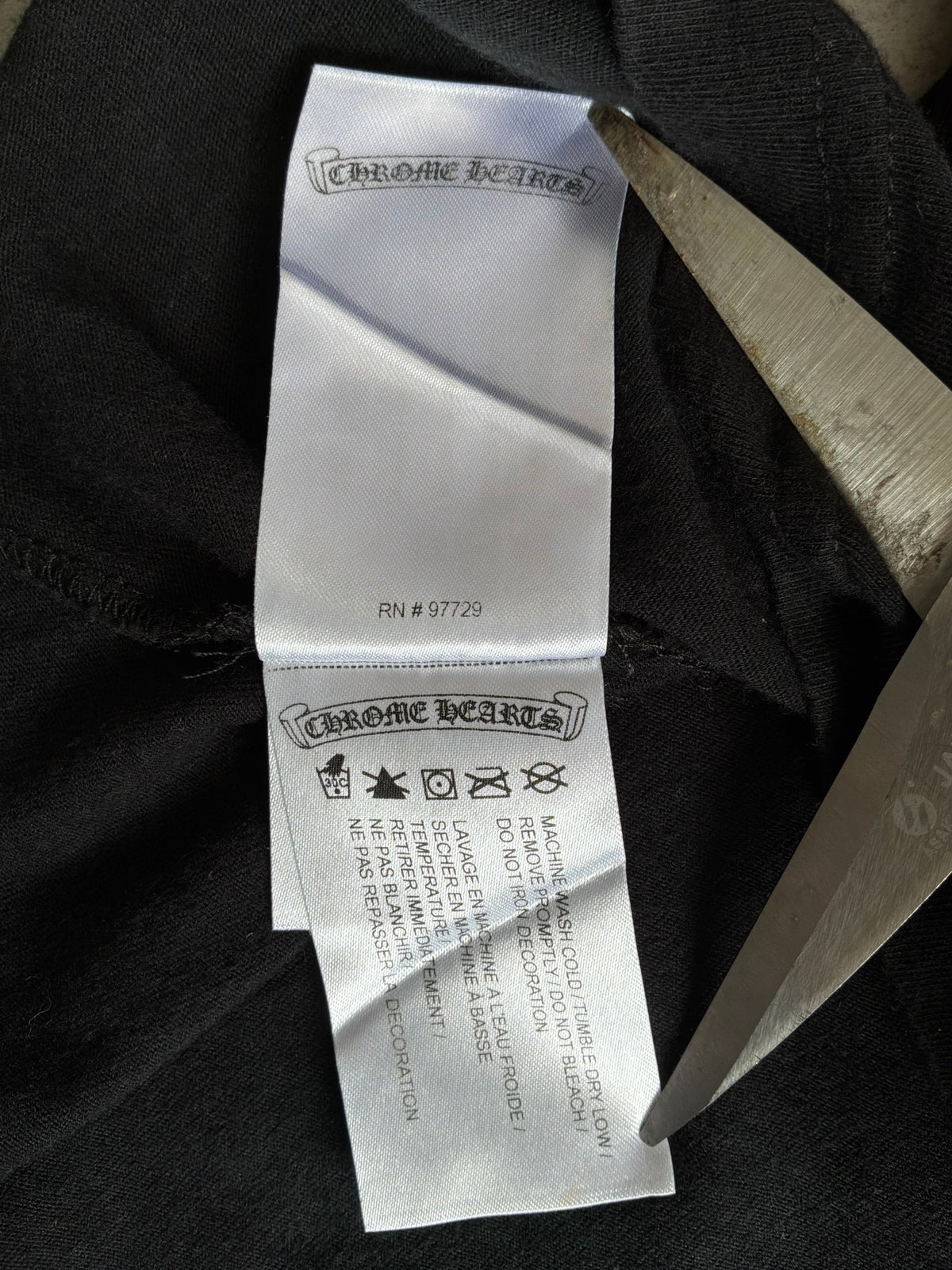 Chrome Hearts Pink Vertical Script Longsleeves