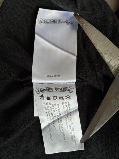 Chrome Hearts Pink Vertical Script Longsleeves