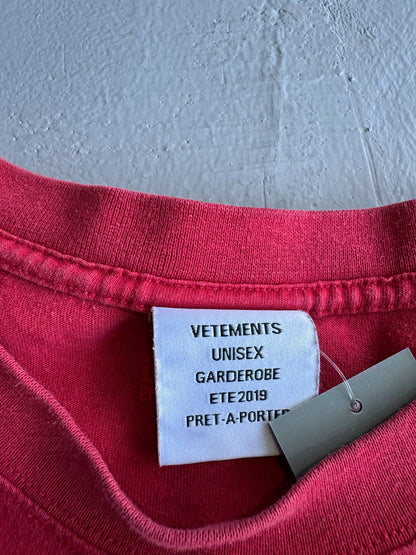 Vetements Pointblank Tee