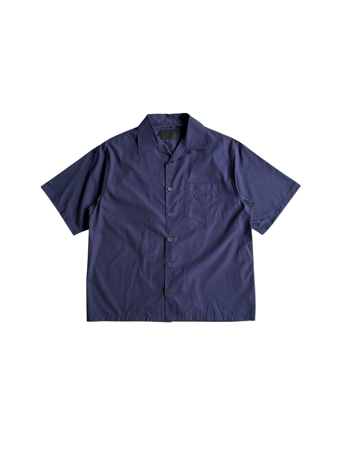 Prada Navy Button Up Shirt