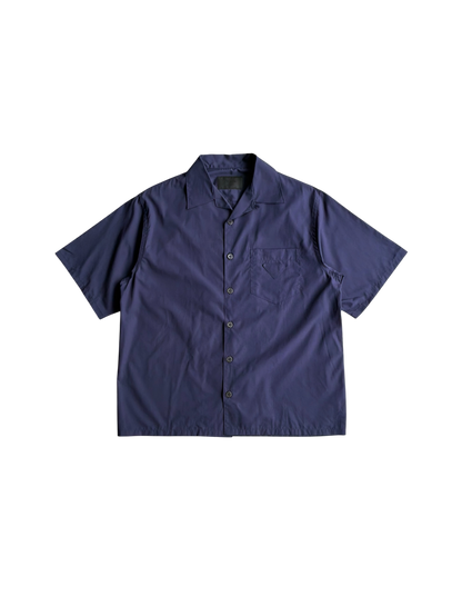 Prada Navy Button Up Shirt