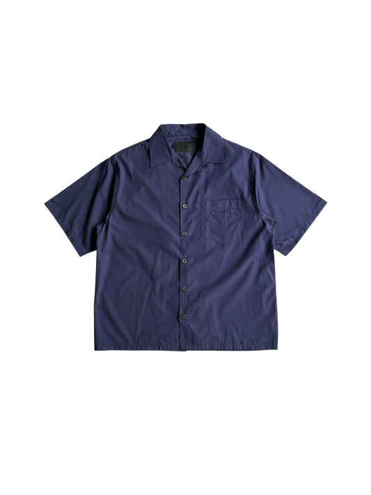 Prada Navy Button Up Shirt