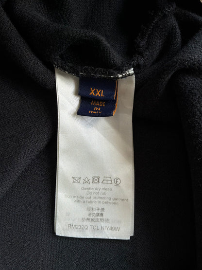 Louis Vuitton 3D Monogram Black Tee