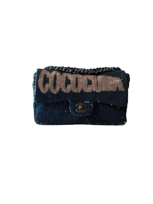Chanel Cococuba Sequins Flap Bag