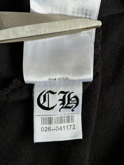 Chrome Hearts Pink Vertical Script Longsleeves