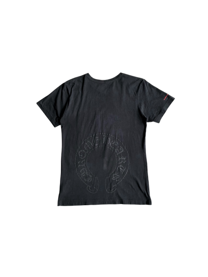 Chrome Hearts Black Tonal Horseshoe Tee