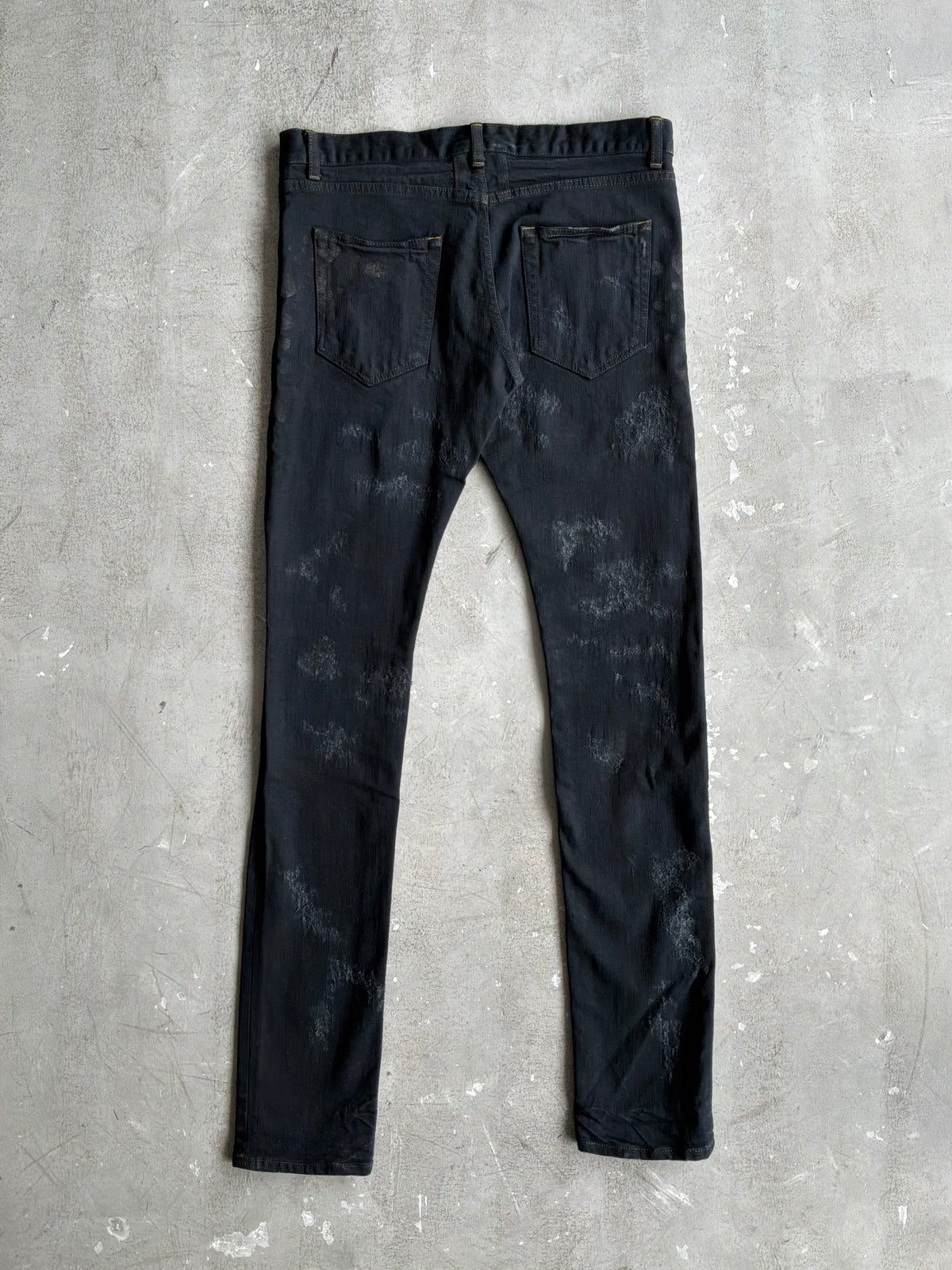 Saint Laurent Paris FW13 “SCAB” Denim Jeans