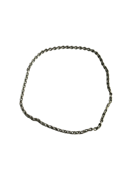 Chrome Hearts 18” Paper Chain Necklace