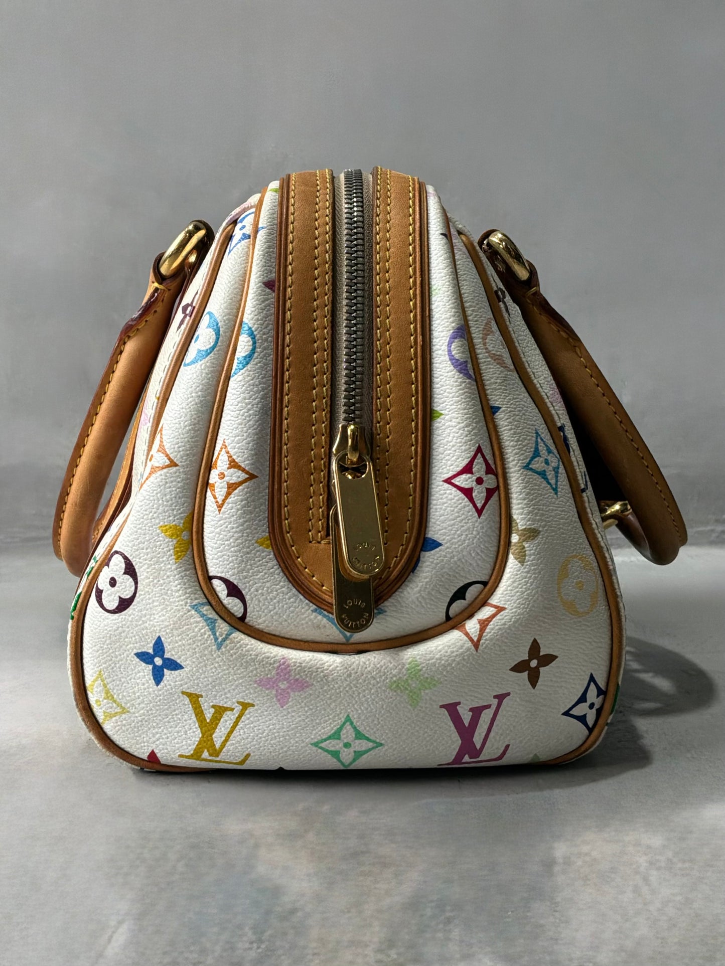 Louis Vuitton X Takashi Murakami Multicolore Pricilla Bag