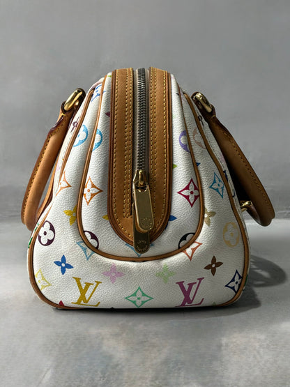 Louis Vuitton X Takashi Murakami Multicolore Pricilla Bag