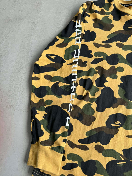 Bape 1st Camo Long Sleeve Shirt