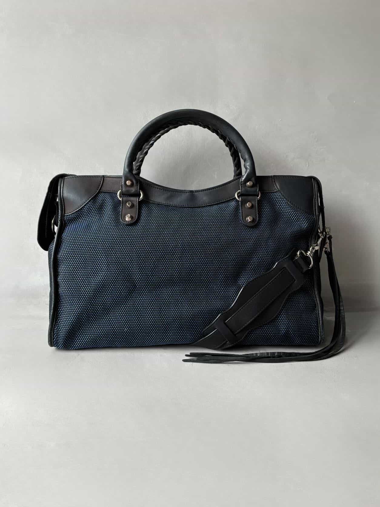 Balenciaga Classic City Mesh Arena Bag