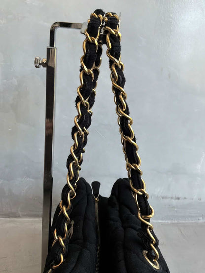 2000’s Chanel Bubble Quilted Chain Shoulder Bag