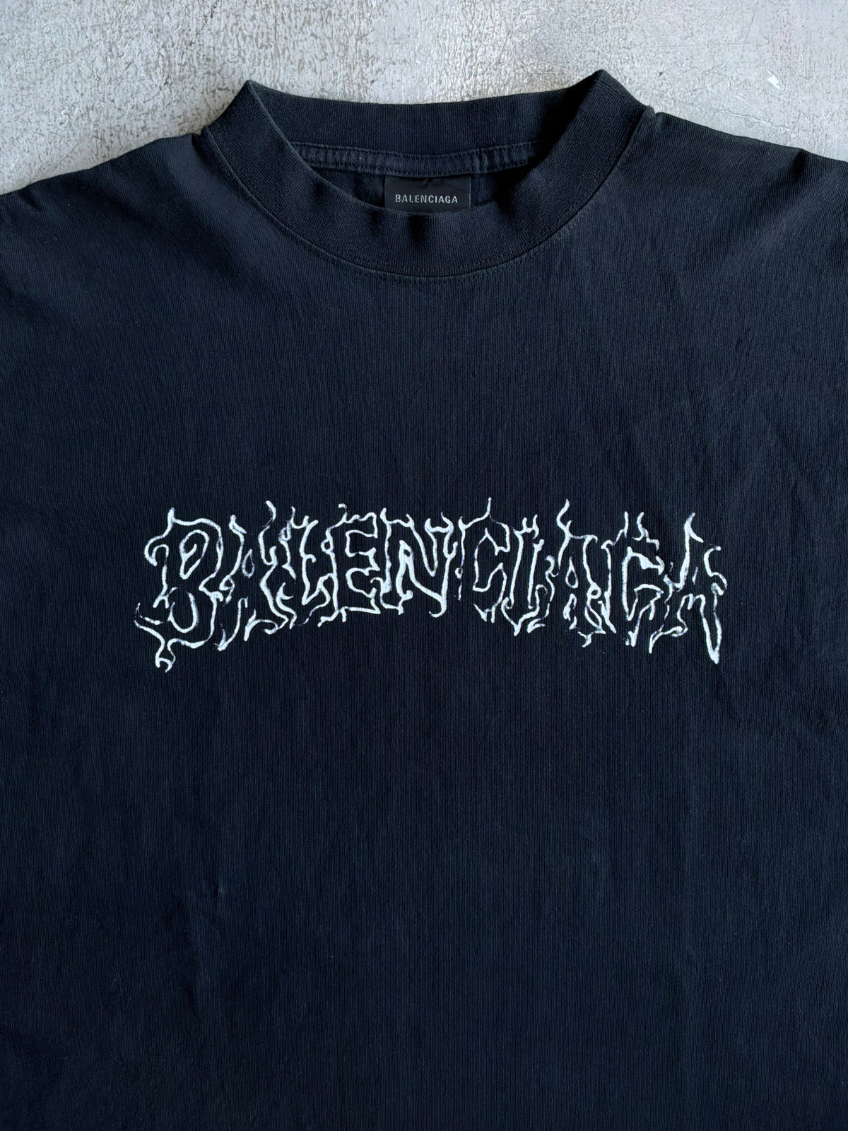 Balenciaga Metal Script Tee