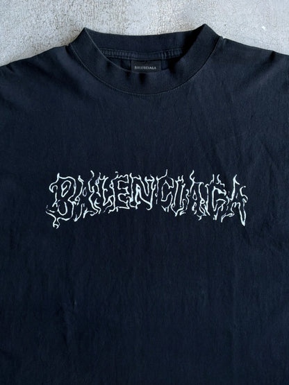 Balenciaga Metal Script Tee