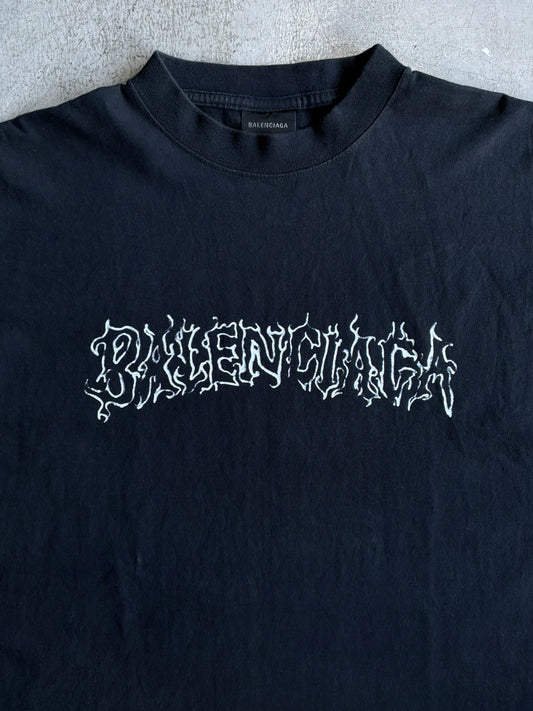 Balenciaga Metal Script Tee