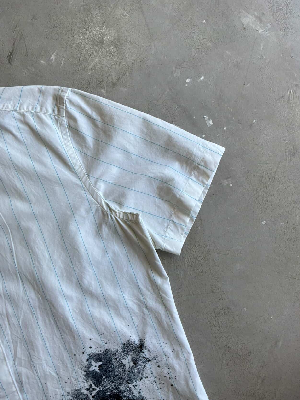 Louis Vuitton Stripped Monogram Polo