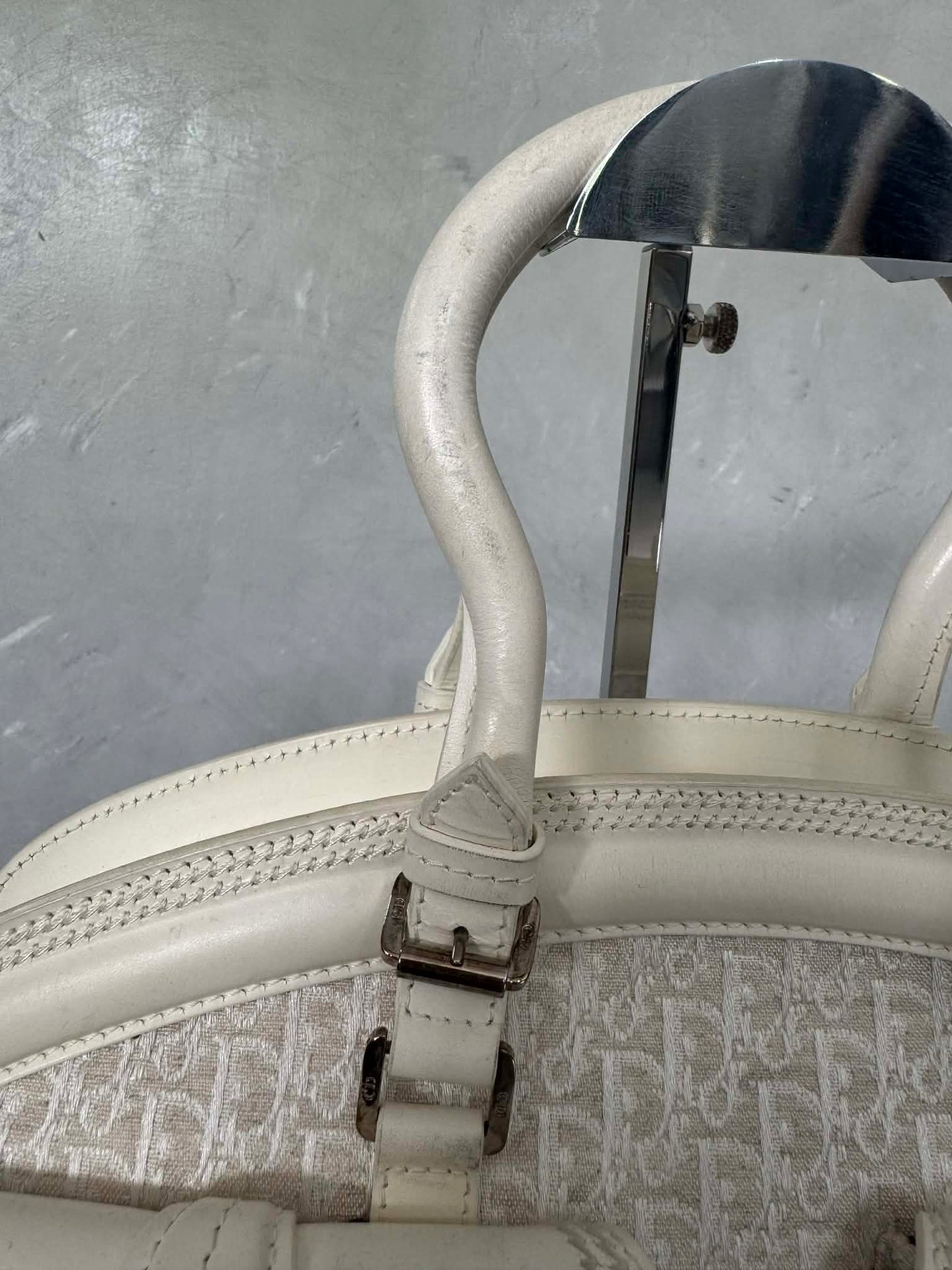 Christian Dior Trotter Cd Detective Satchel Hand Bag