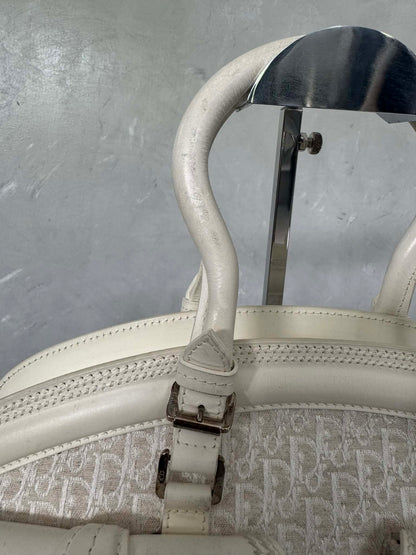 Christian Dior Trotter Cd Detective Satchel Hand Bag
