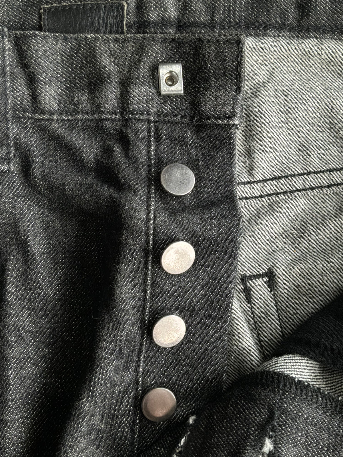Dior Homme Hedi Slimane  Slim Straight Raw Denim Jeans