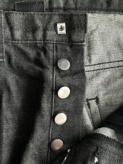 Dior Homme Hedi Slimane  Slim Straight Raw Denim Jeans