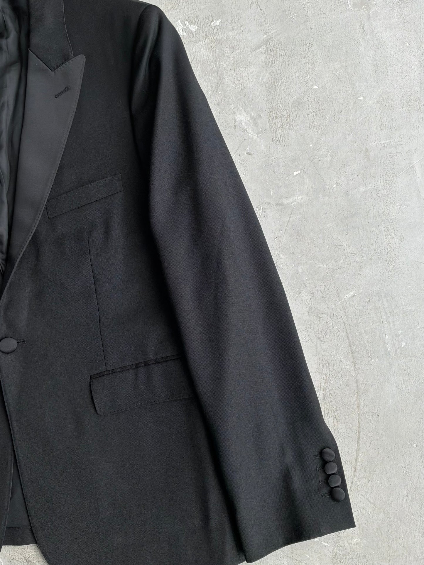 Celine Hedi Slimane Satin Blazer