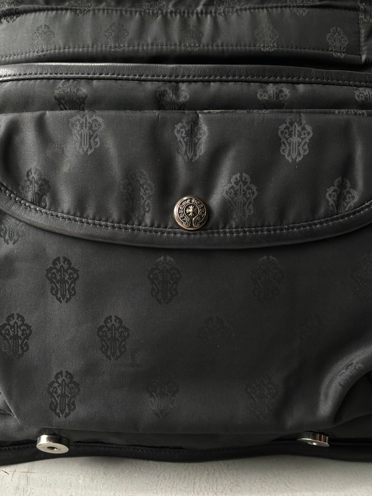Chrome Hearts Nylon Mono Gunslinger Strap Messenger Bag