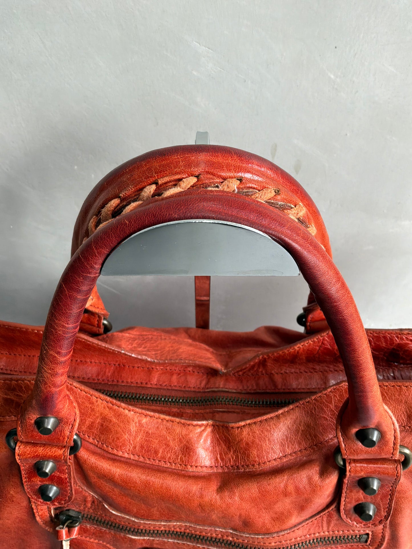 Balenciaga City Orange Classic Bag
