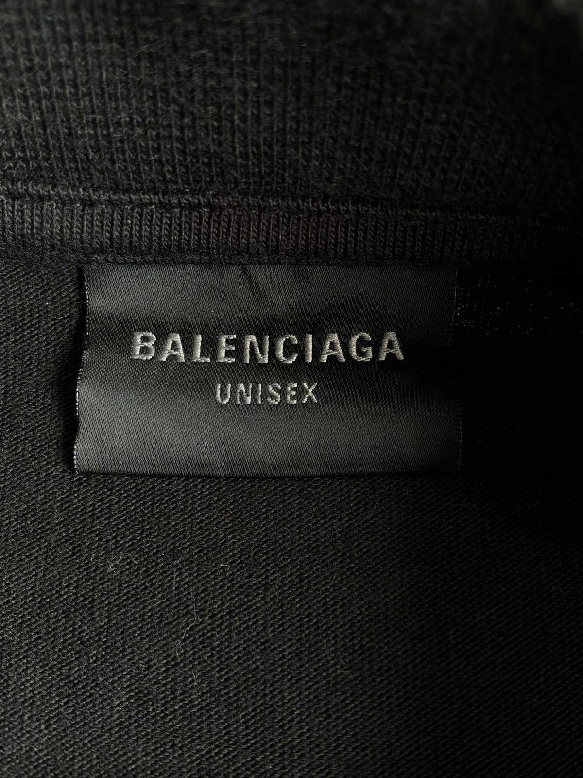 Balenciaga Swarovski Spellout Tee