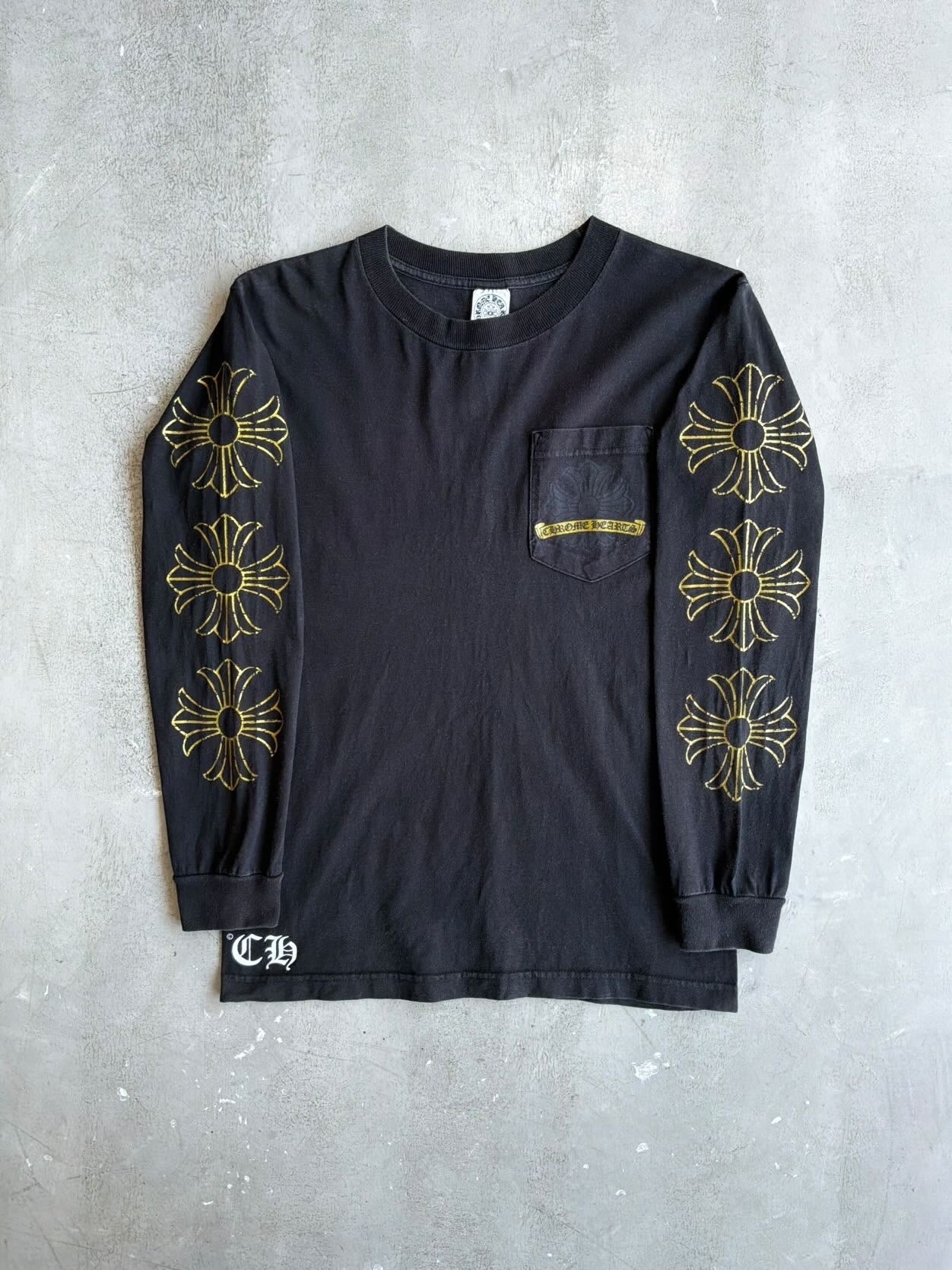 Chrome Hearts Cracked Horseshoe Longsleeves