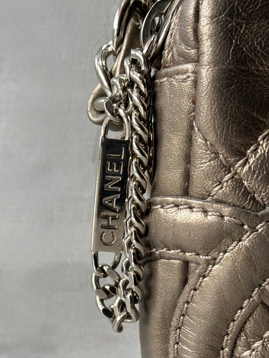 Chanel Cambon Ligne Pochette Chain Strap Bag