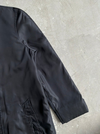 Prada Neck Back Plate Trench Coat