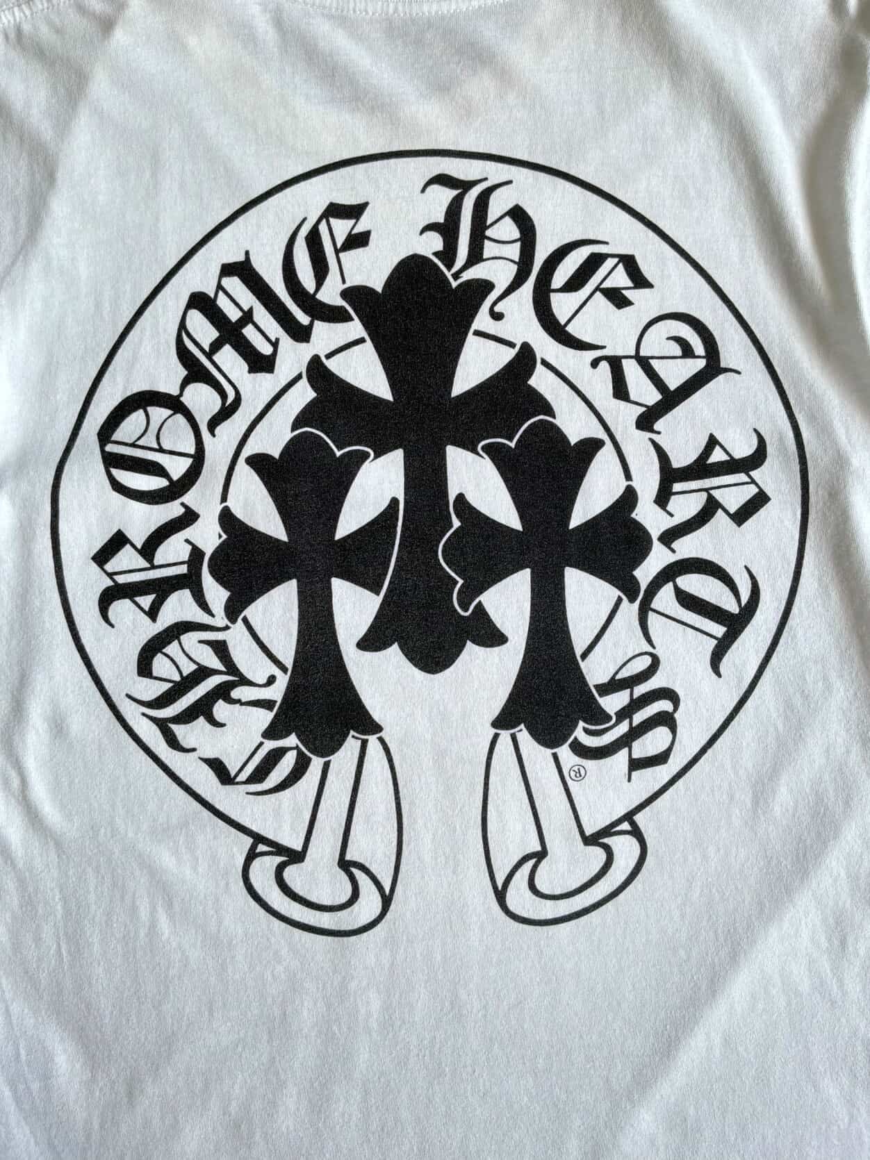 Chrome Hearts Vintage Triple Cross Horseshoe Tee