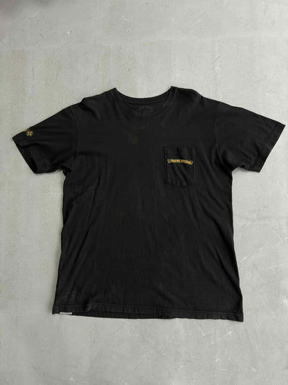 Chrome Heart Hollywood Yellow Plus Cross Tee