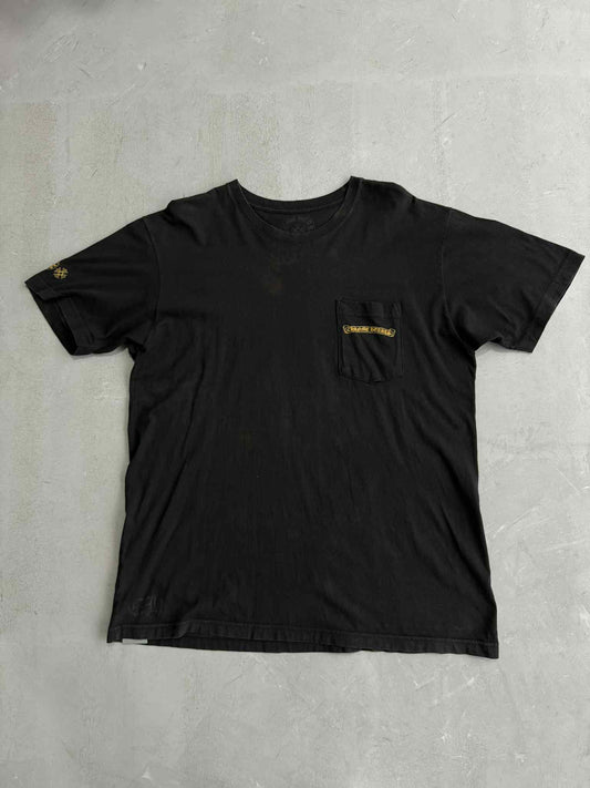 Chrome Heart Hollywood Yellow Plus Cross Tee