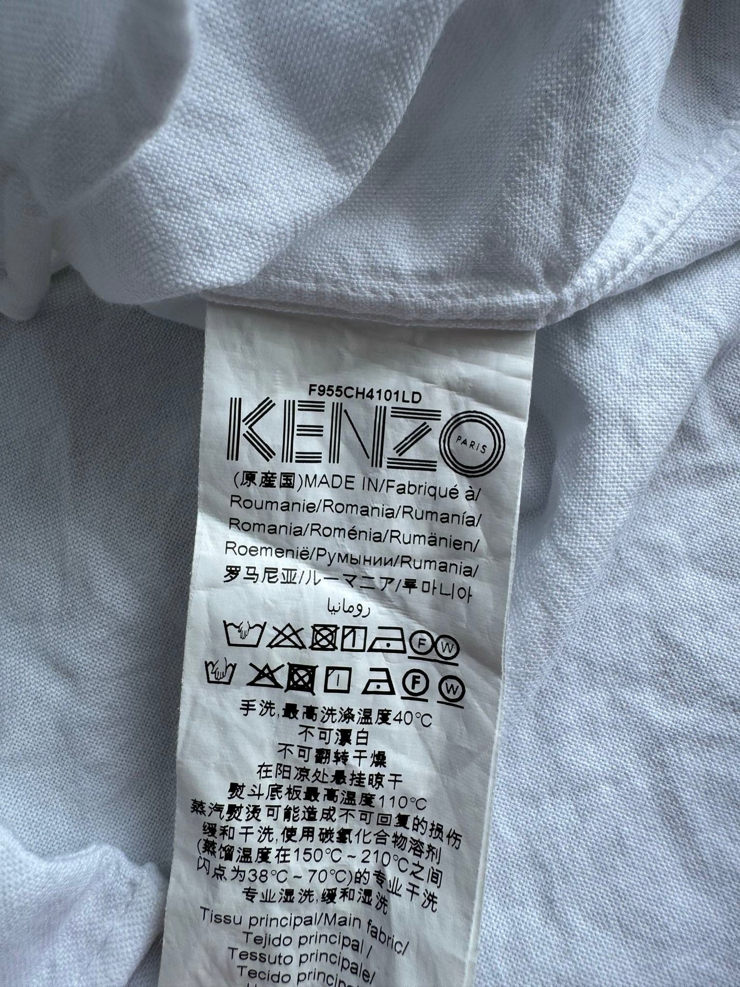 Kenzo Floral Polo Longsleeves