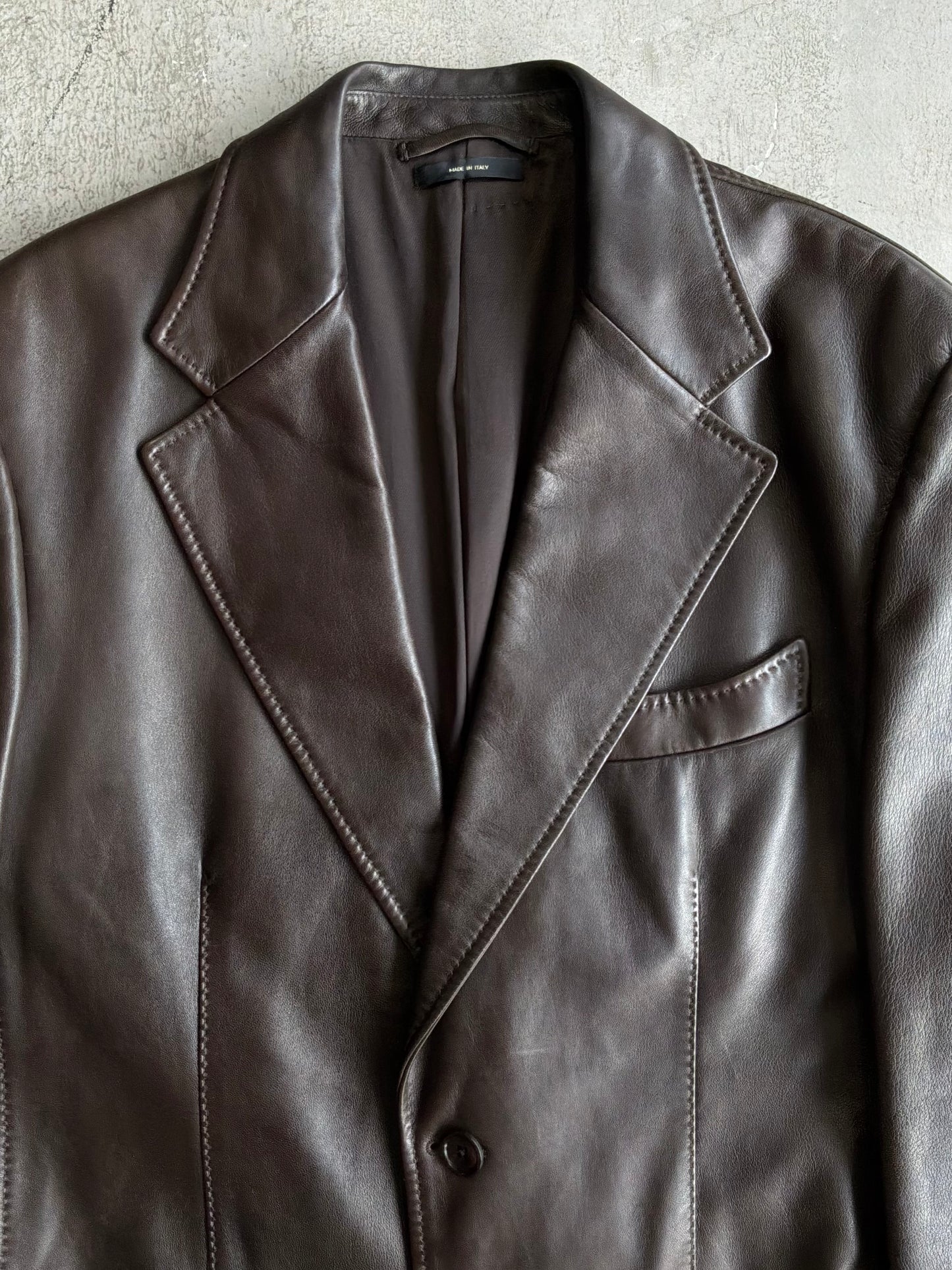 Tom Ford Leather Blazer