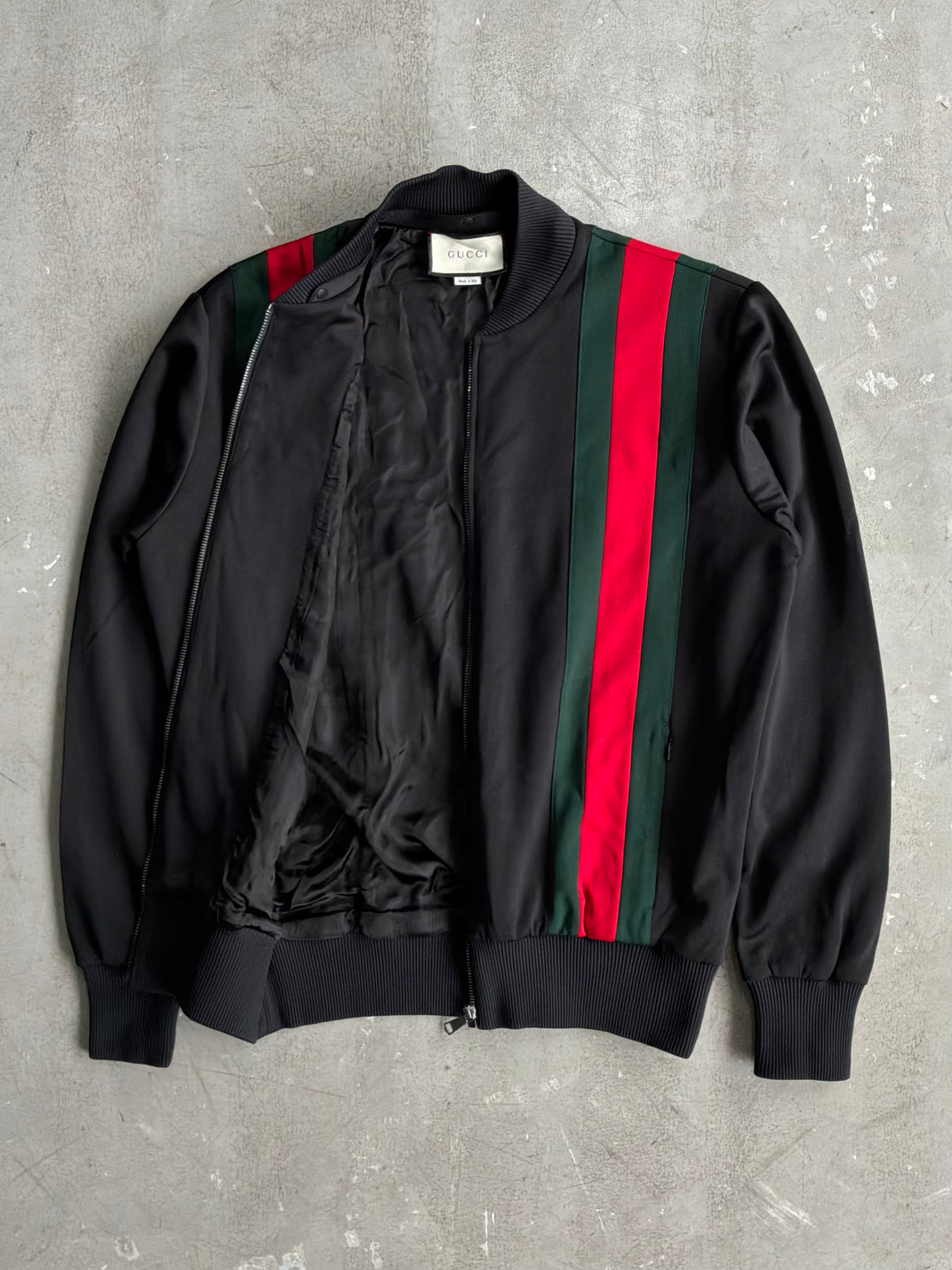 Gucci Web Stripe Sherryline Track Jacket