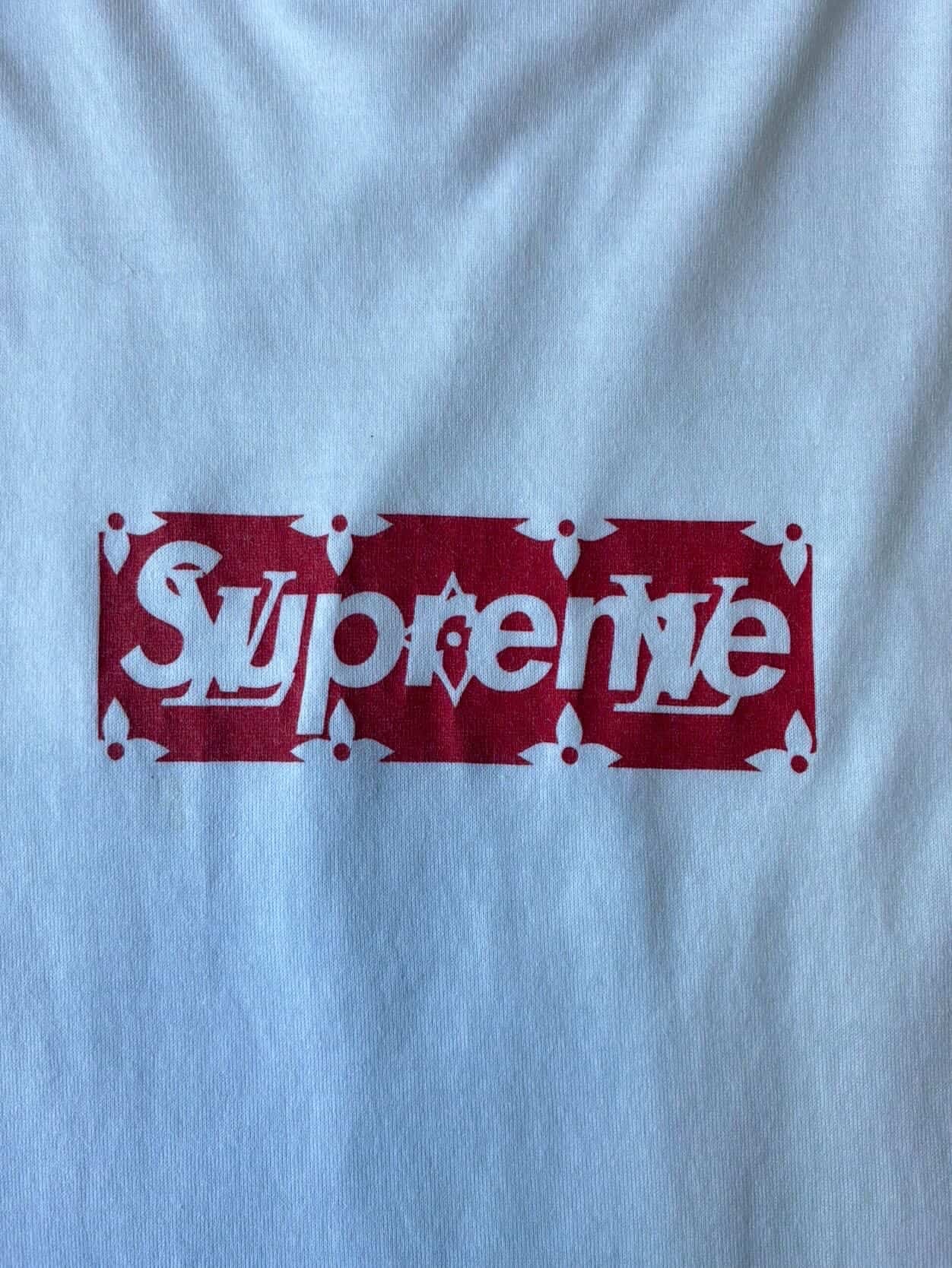 Louis Vuitton x Supreme Box Logo Tee