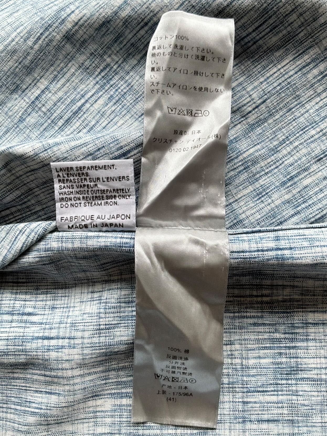 Dior Oblique Monogram Denim Shirt