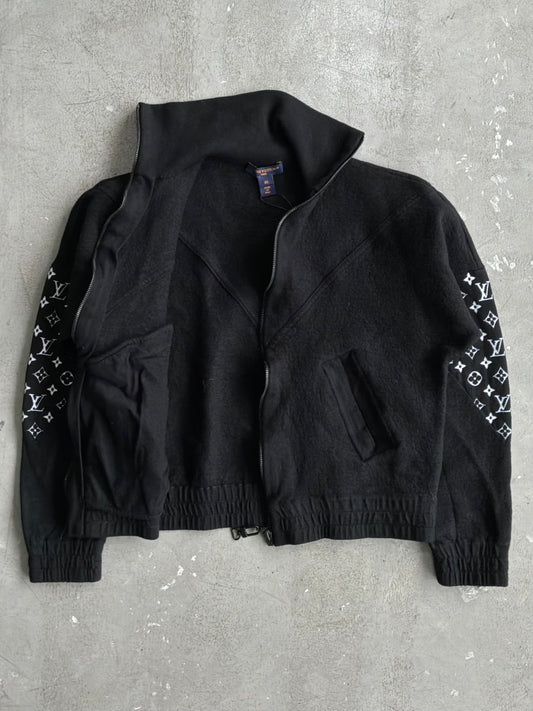 Womens Louis Vuitton Sleeve Monogram Knit Jacket